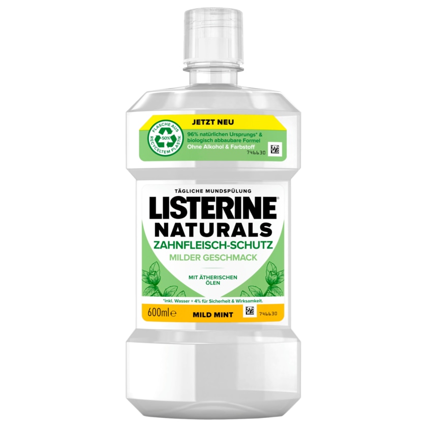 Listerine Naturals Mundspülung Zahnfleisch-Schutz 600ml